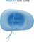 4E’s Novelty Light Blue Cowboy Hat with Heart Shaped Glasses for Rodeo Parties, Festivals & Dress Up Costumes